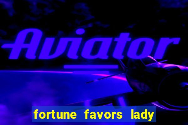 fortune favors lady nikuko legendado pt br